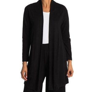 NWT Melloday SZ Small Black Open Front Cardigan